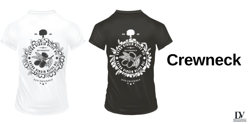 Crewneck t-shirt design