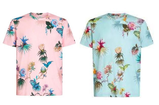 Florals print t shirt