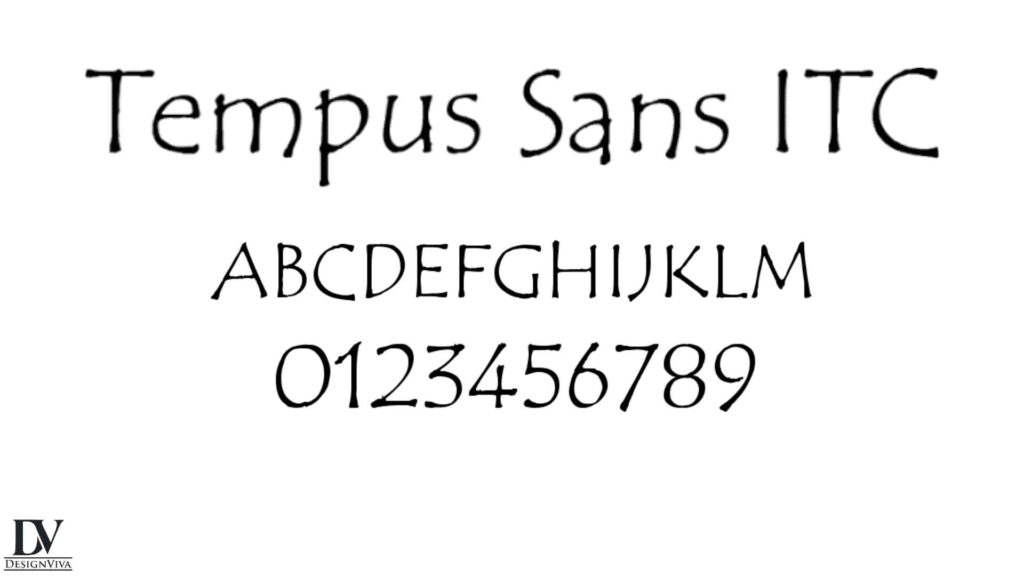 Tempus Sans ITC Font