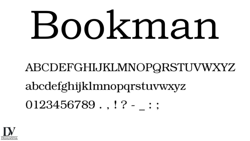Bookman Old Style