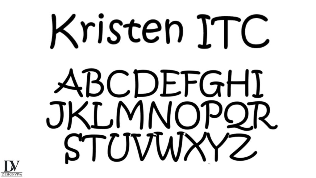 Kristen ITC Font