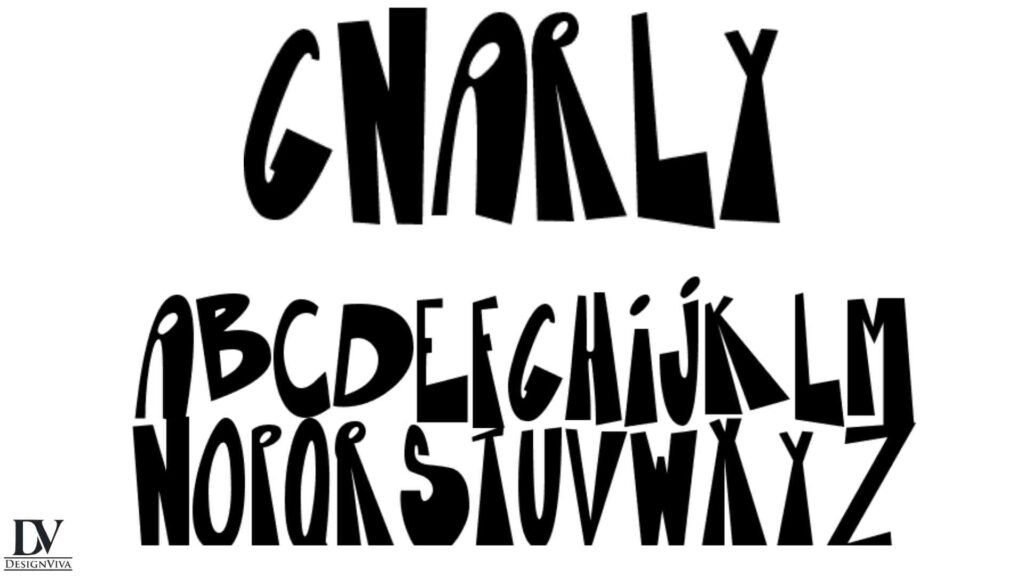 Gnarly  Font