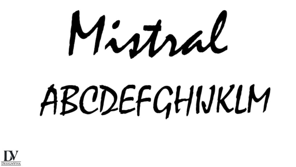Mistral Font