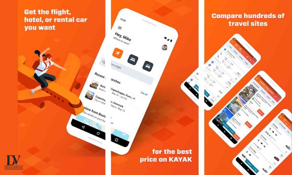 Kayak User-Friendly App Designs