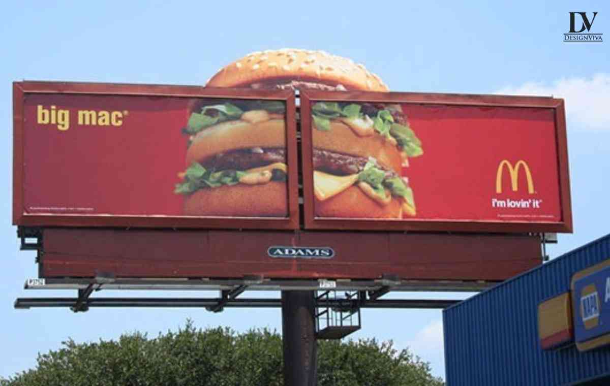 Mc Donald Billboard Design