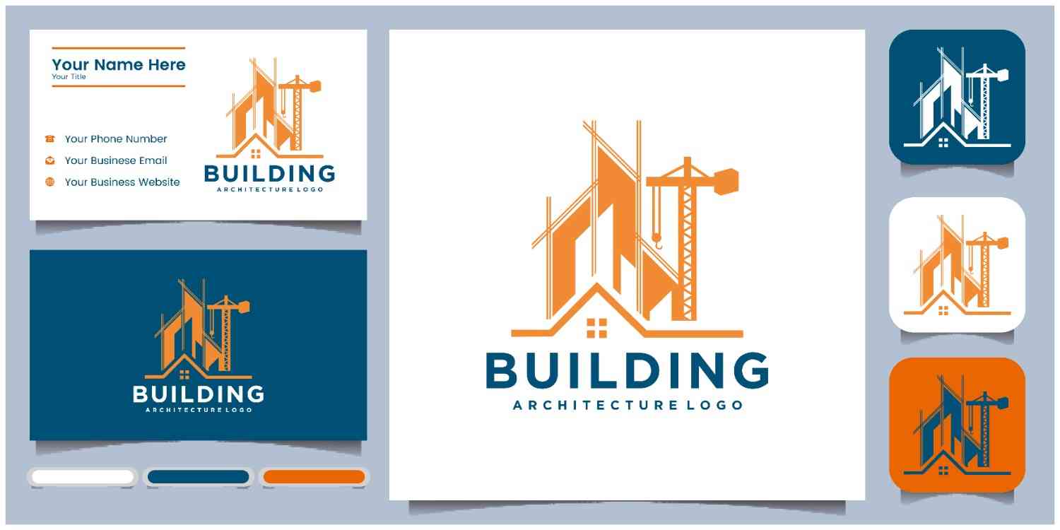 Construction Company logo and Branding 