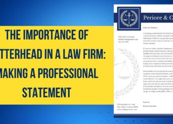 Make a Professional Statement with Law Firm Letterheads