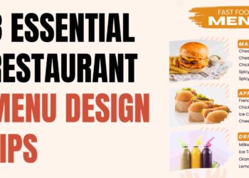 8 essential restaurant menu design tips