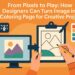From Pixels to Play: How Designers Can Turn Image into Coloring Page for Creative Projects