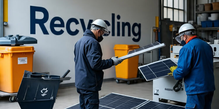 How Solar Providers Deal with Solar Panel Recycling