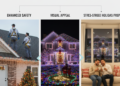 How Christmas Light Hanging Services Improve Seasonal Safety, Visual Appeal, and Stress-Free Holiday Preparation