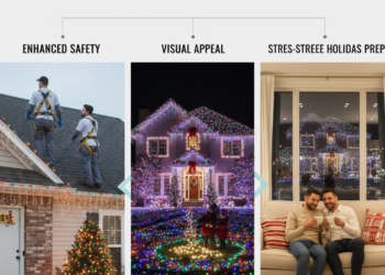 How Christmas Light Hanging Services Improve Seasonal Safety, Visual Appeal, and Stress-Free Holiday Preparation