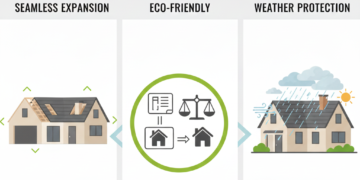 How Addition Roofs Ensure Seamless Expansion, Structural Balance, and Long-Term Weather Protection