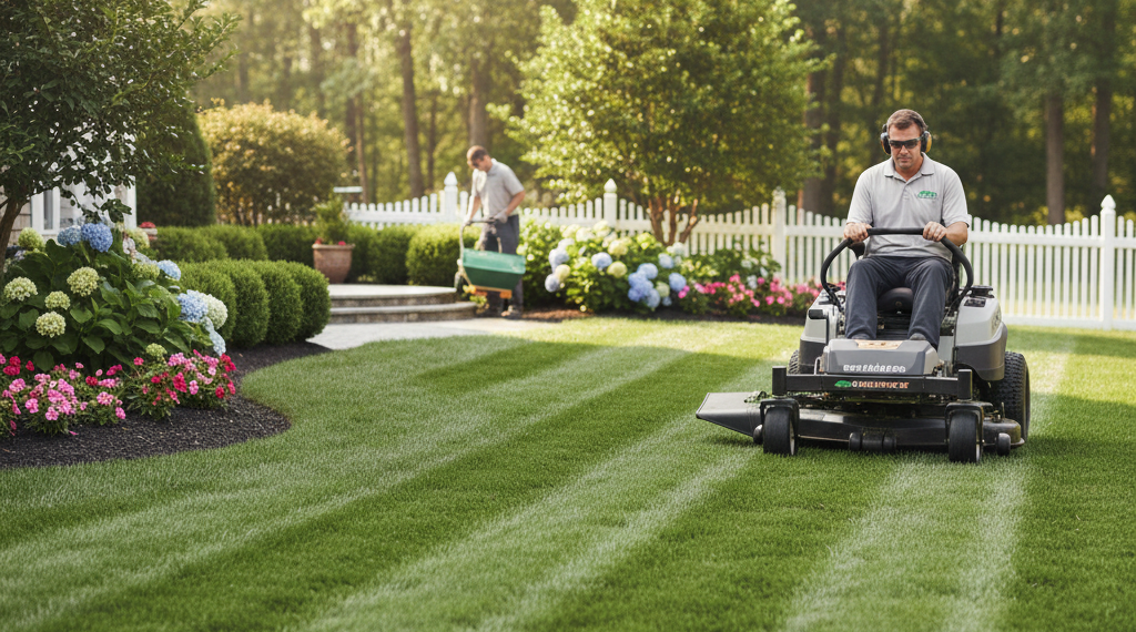 How Professional Lawn Care Services Support Healthy and Attractive Outdoor Spaces