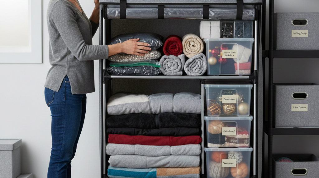 How to Store Seasonal Items Efficiently in Portable Storage