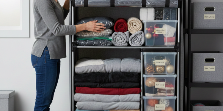 How to Store Seasonal Items Efficiently in Portable Storage