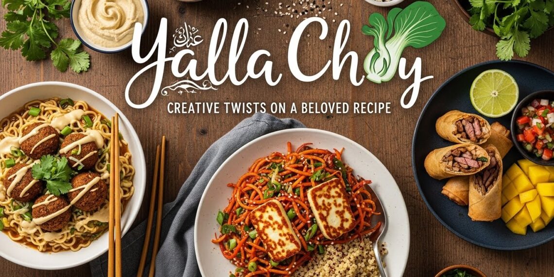 Yalla Choy: Creative Twists on a Beloved Recipe