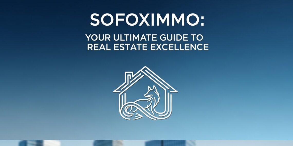 Sofoximmo: Your Ultimate Guide to Real Estate Excellence