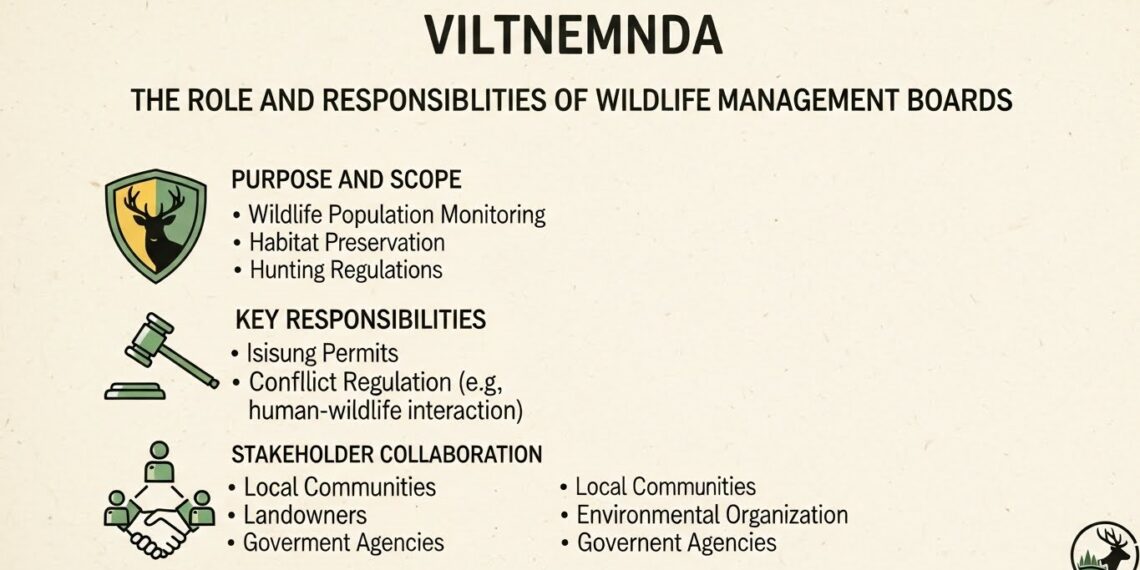 Viltnemnda: The Role and Responsibilities of Wildlife Management Boards