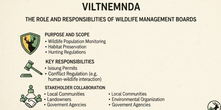 Viltnemnda: The Role and Responsibilities of Wildlife Management Boards