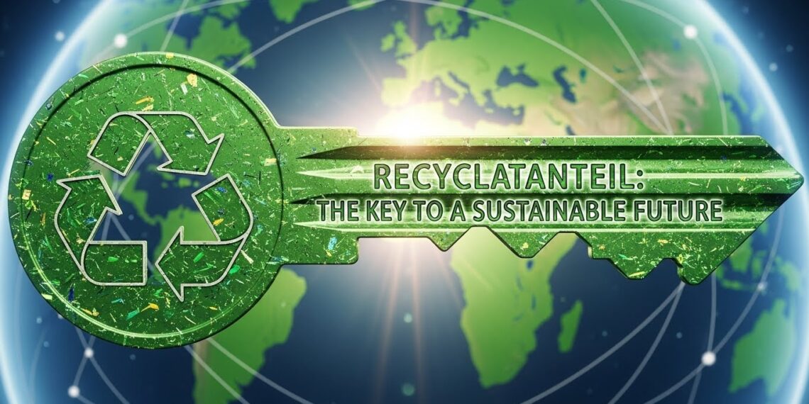 Recyclatanteil: The Key to a Sustainable Future