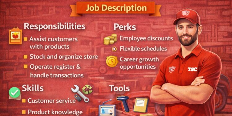 Tractor Supply Sales Associate Job Description